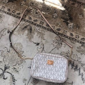Michael Kors white purse